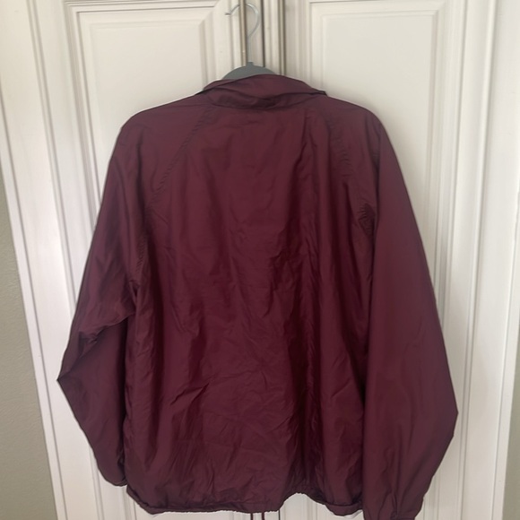 Hawk’s Bay Maroon Burgundy nylons Jacket windbreaker size 2XL - Picture 2 of 11